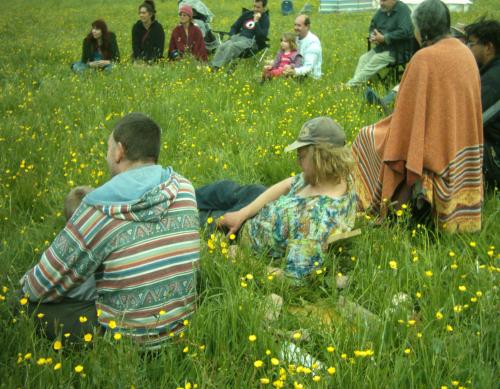 me at a rainbow circle, May 2005