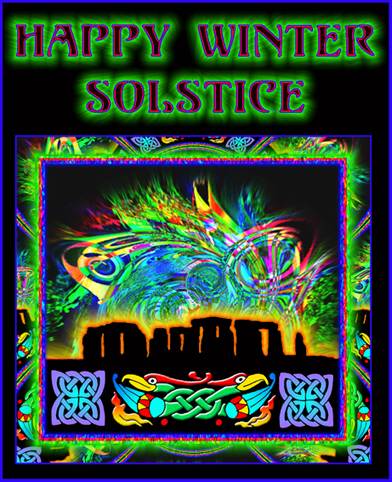 winter solstice 2007 poster by joe public