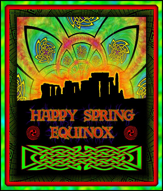 spring equinox 2007 poster by joe public
